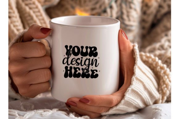 Christmas Mug Mockup for Graphics & Mugs Amp