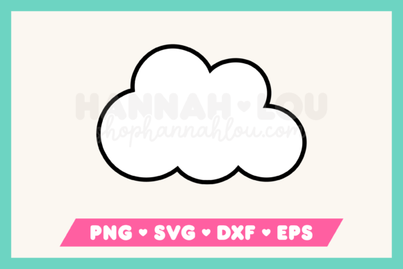 Cloud SVG: A Versatile Graphic Design Asset for Crafts and Creative Projects