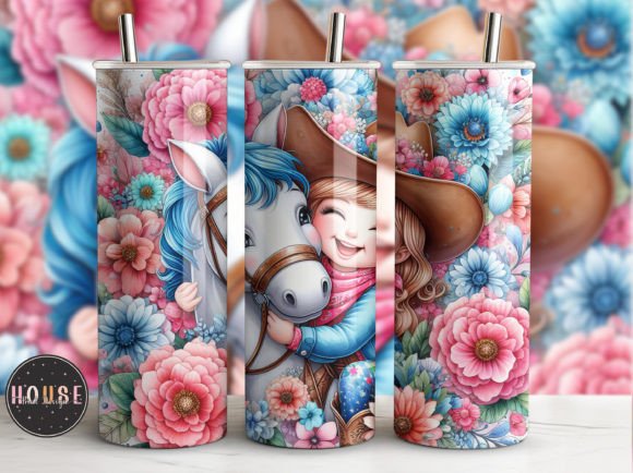Cowgirl Tumbler Wrap 20oz Skinny Design Review