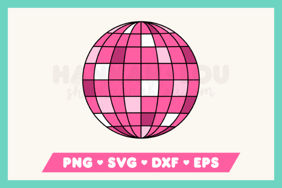 Disco Ball SVG for Crafts and Graphics