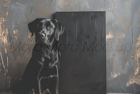Dog Lover Black Wall Art Mockup Review
