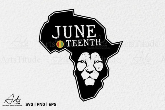 Juneteenth SVG Black History Celebration Graphics for Crafts