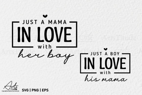 Mama's Boy SVG for Crafts and Graphics